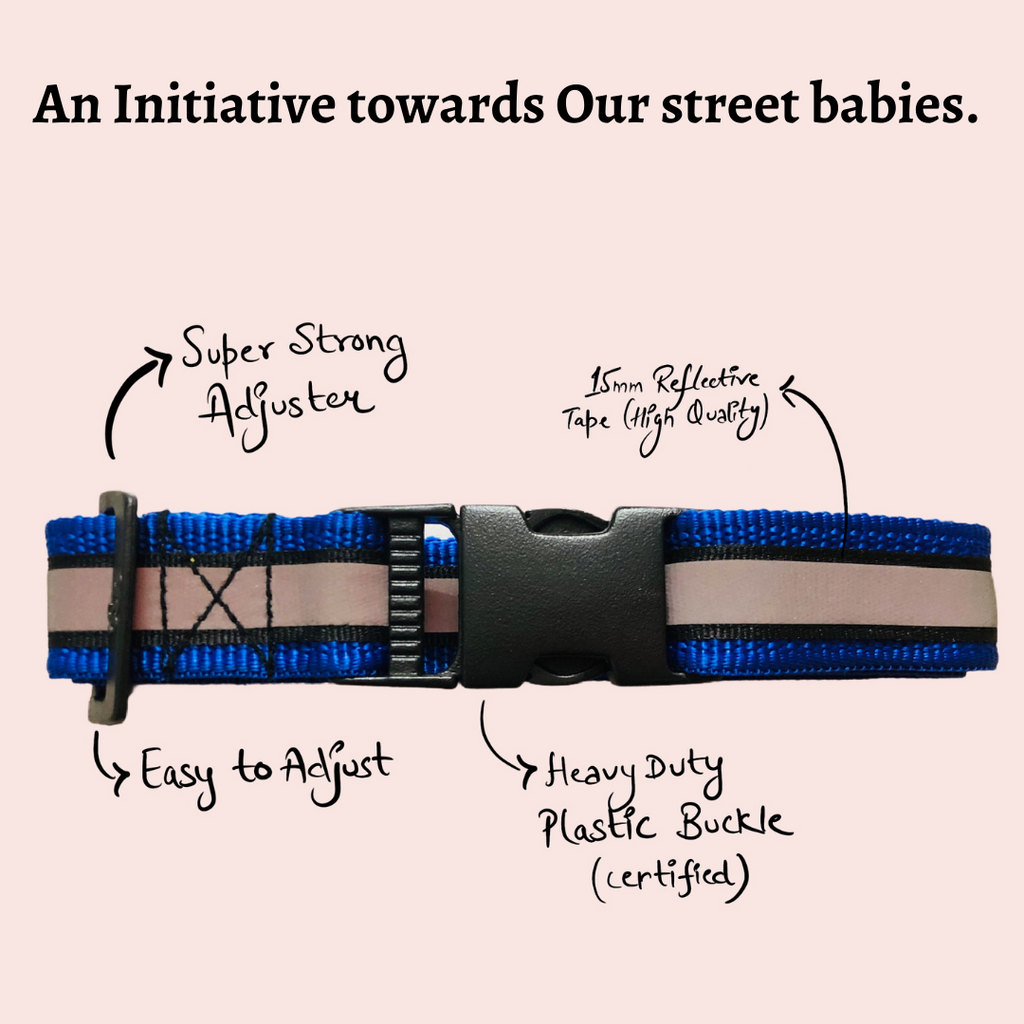 BNB Reflective Collars for Dogs (Multi-Colour) High Reflection, for Street Dogs