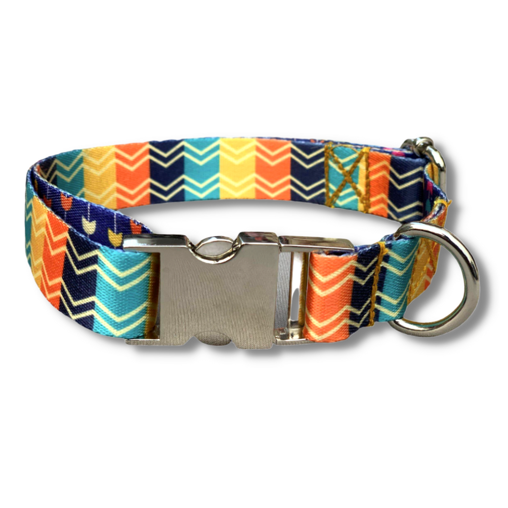 BNB - Printed Collar for Dog- Tulips