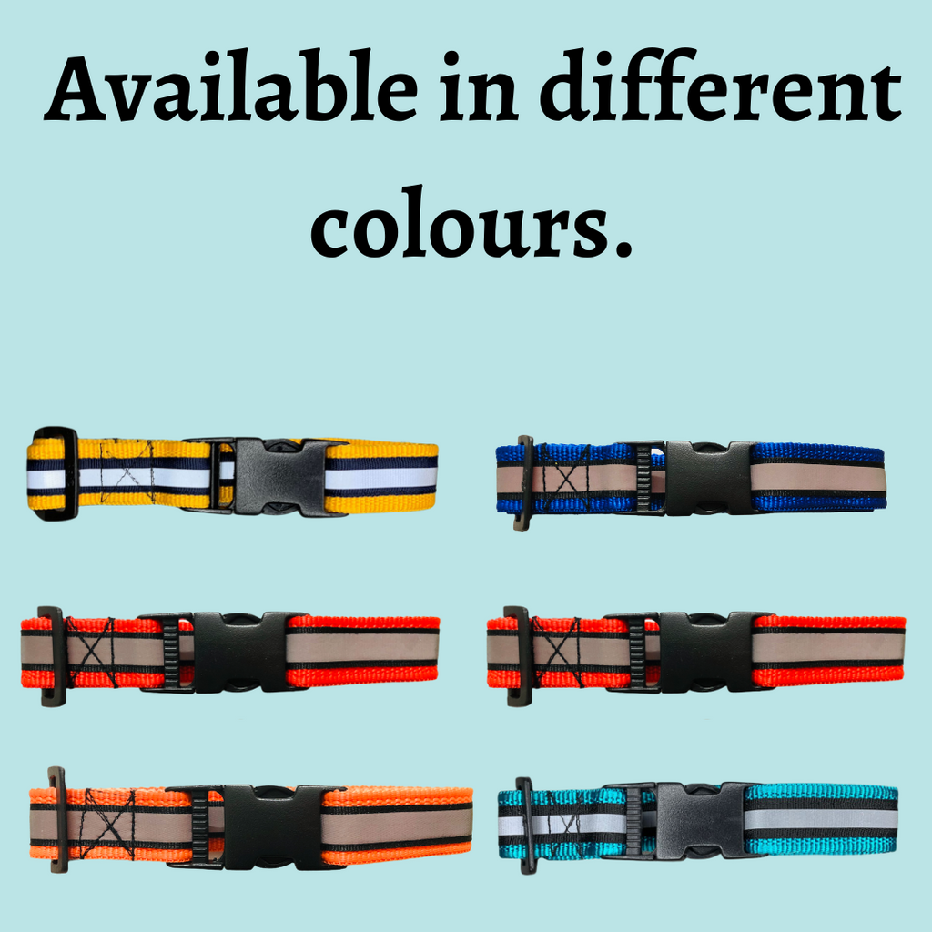 BNB Reflective Collars for Dogs (Multi-Colour) High Reflection, for Street Dogs