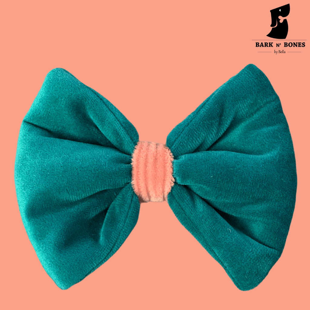 BNB Emerald Green Dog Bowtie - Bark N' Bones By Bella