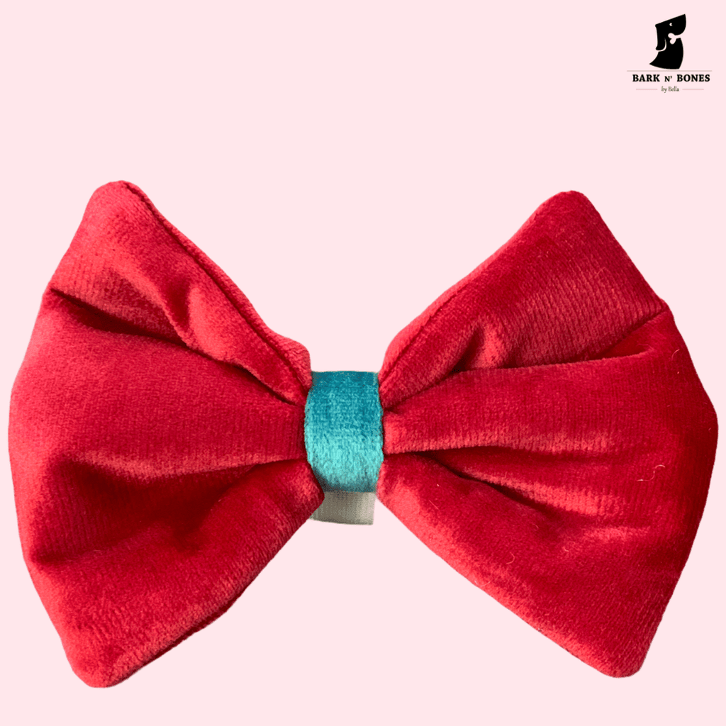 BNB Hot Red Dog Bowtie - Bark N' Bones By Bella