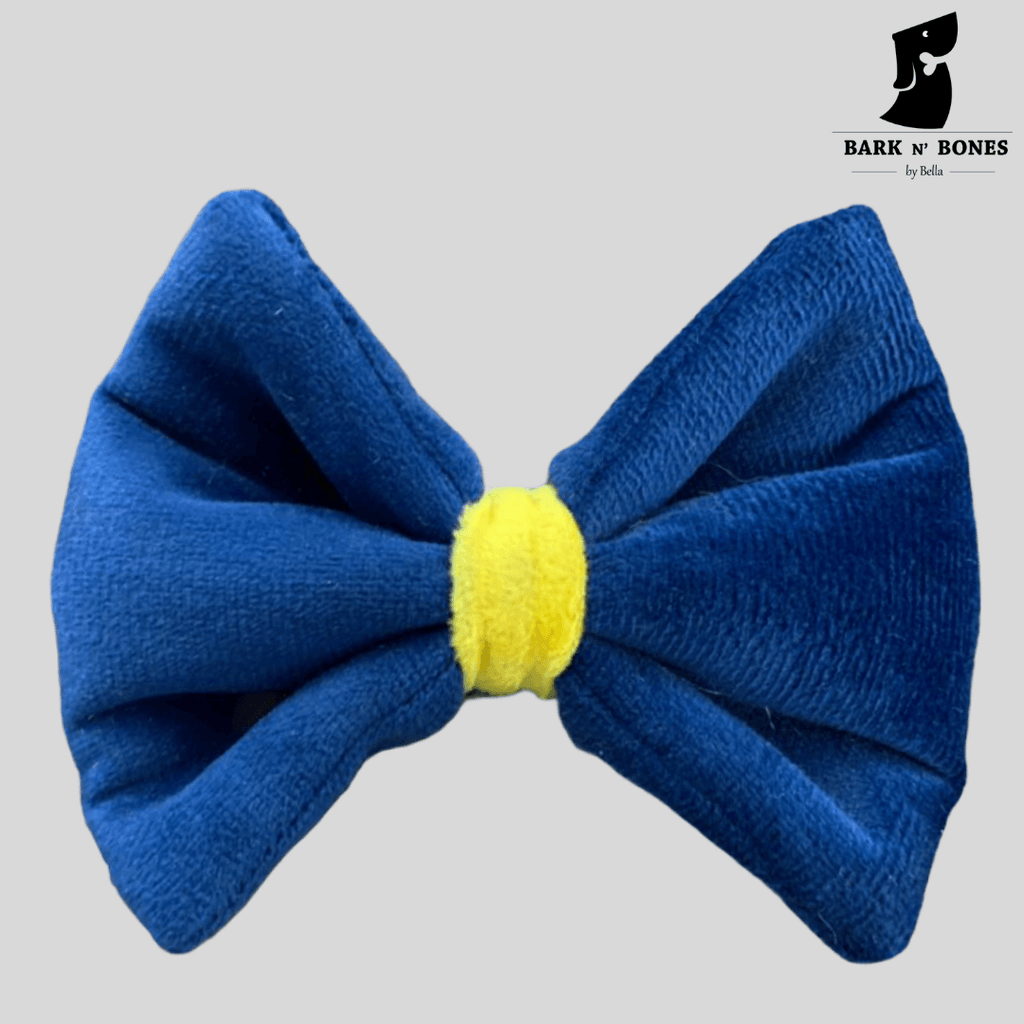 BNB Navy Blue Dog Bowtie - Bark N' Bones By Bella