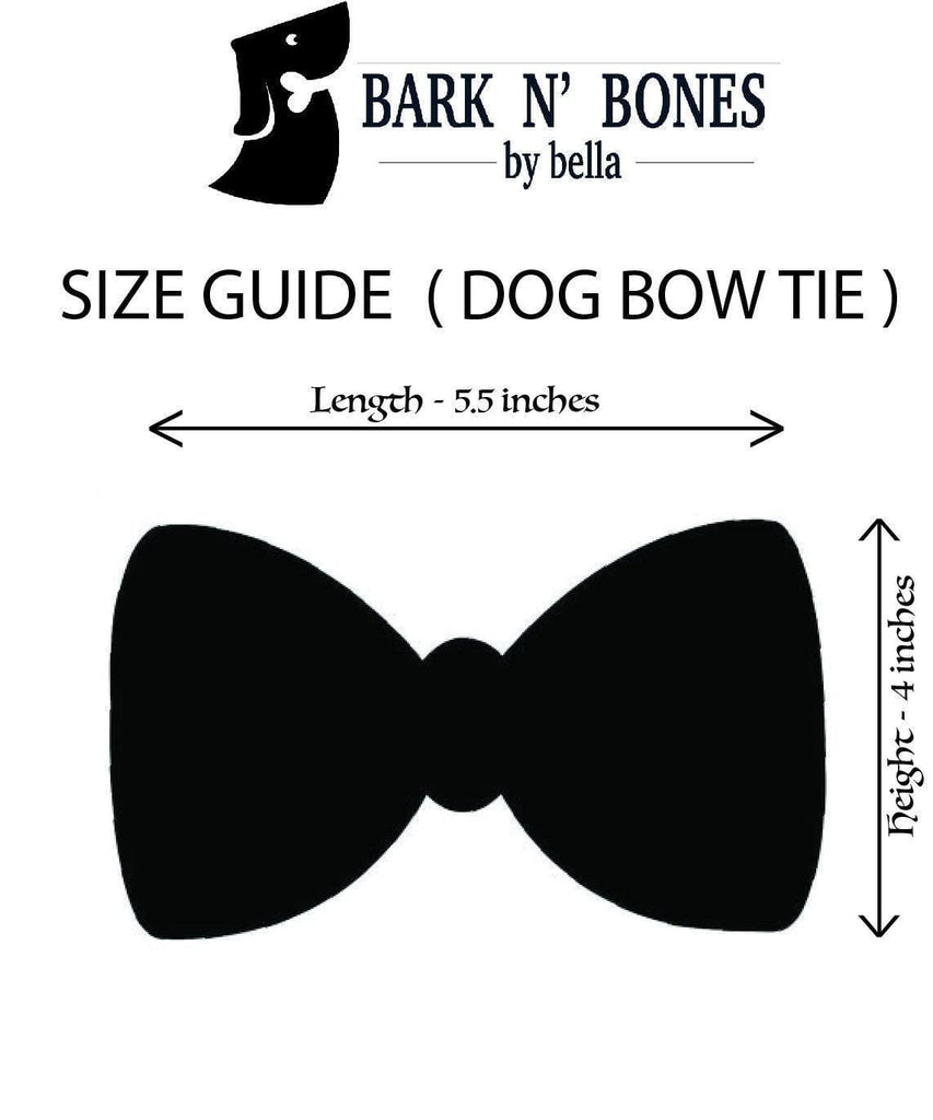 BNB Sequins Bowtie - Rose Gold - Bark N' Bones By Bella
