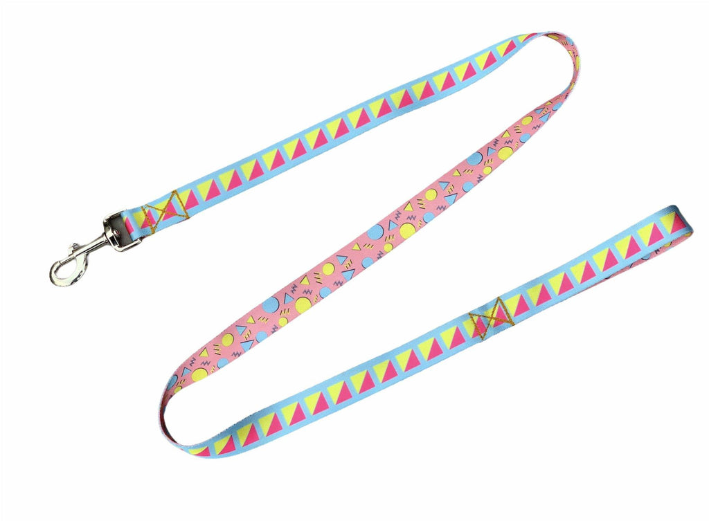 Geometric Patterned Collar & Leash Set - Bark N' Bones By Bella