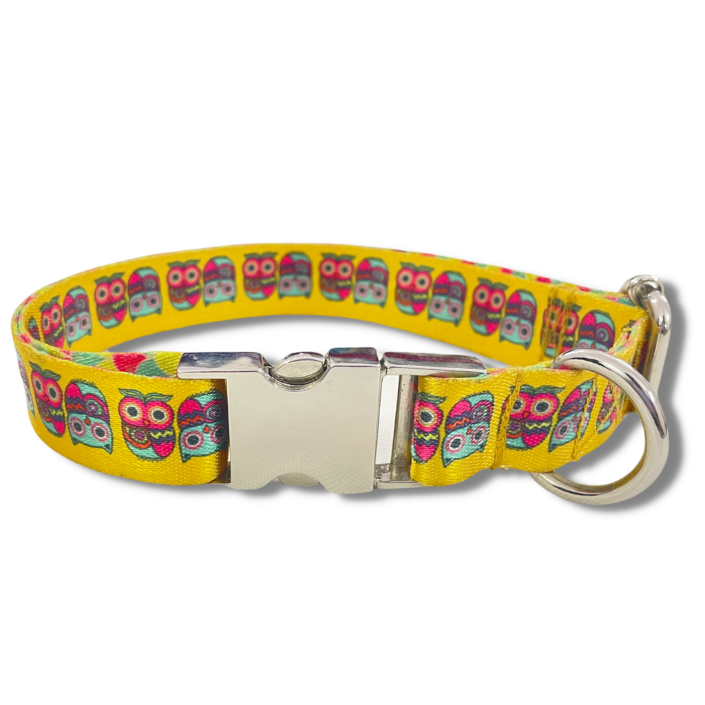 BNB -  Printed Collar for Dog- OWL